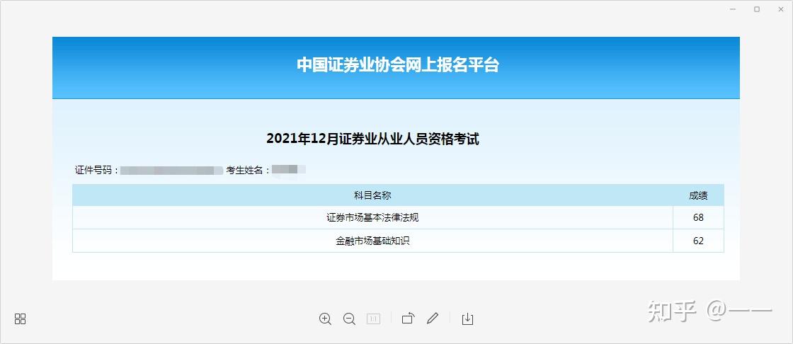 证券从业证考试成绩查询(证券从业资格考试查询成绩查询)