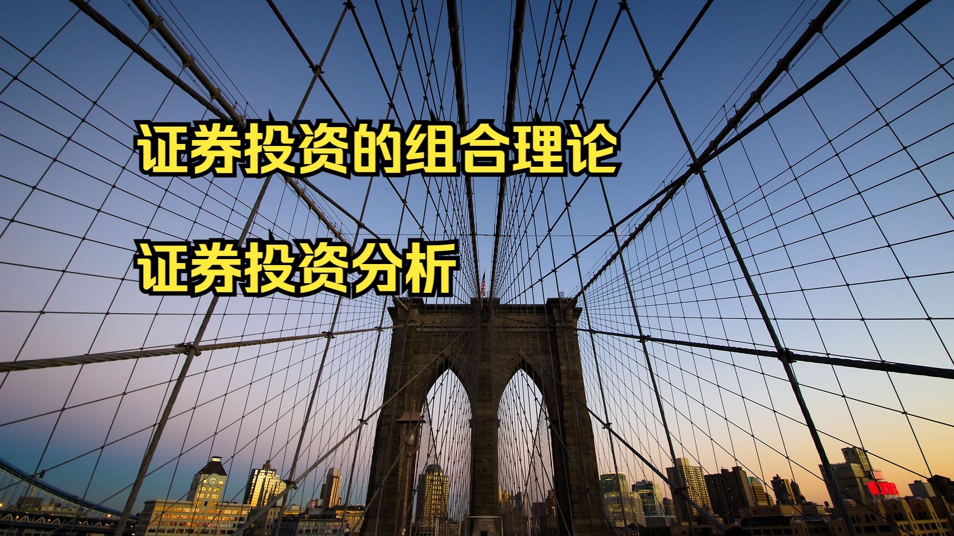 证券组合的风险(证券组合的风险收益率)